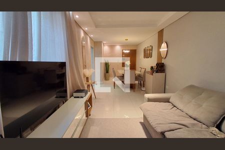 Sala de apartamento à venda com 3 quartos, 132m² em Campestre, São Caetano do Sul