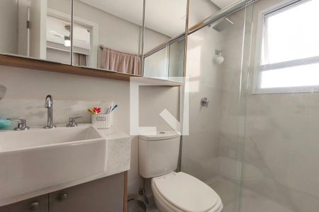 Banheiro Suíte de apartamento à venda com 3 quartos, 86m² em Jardim Aurelia, Campinas