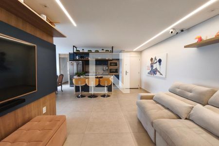 Sala de apartamento à venda com 3 quartos, 86m² em Jardim Aurelia, Campinas