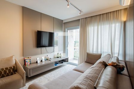 Sala de apartamento à venda com 2 quartos, 75m² em Vila Clementino, São Paulo