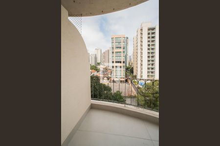 Varanda da Sala de apartamento à venda com 2 quartos, 75m² em Vila Clementino, São Paulo