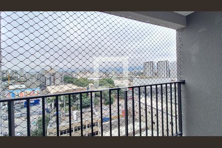 Varanda e área de serviço de apartamento para alugar com 2 quartos, 38m² em Lapa de Baixo, São Paulo
