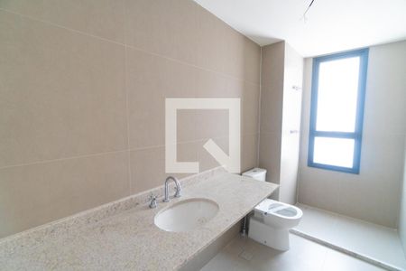Banheiro da Suíte 1 de apartamento à venda com 4 quartos, 232m² em Vila Clementino, São Paulo