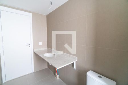 Banheiro da Suíte 1 de apartamento à venda com 4 quartos, 232m² em Vila Clementino, São Paulo