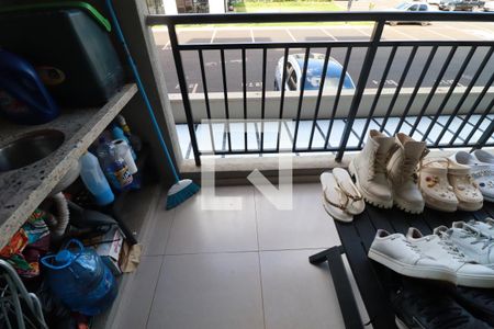 Varanda  de apartamento para alugar com 2 quartos, 55m² em Dom Bernardo Jose Mielle, Ribeirão Preto