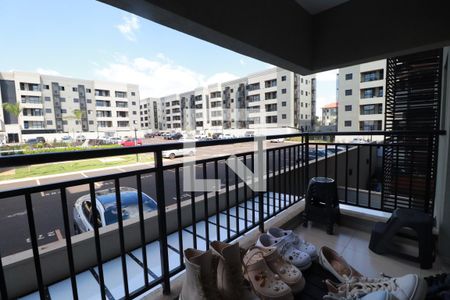 Varanda  de apartamento para alugar com 2 quartos, 55m² em Dom Bernardo Jose Mielle, Ribeirão Preto
