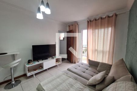 Sala  de apartamento à venda com 2 quartos, 53m² em Parque Sao Vicente, Santo André