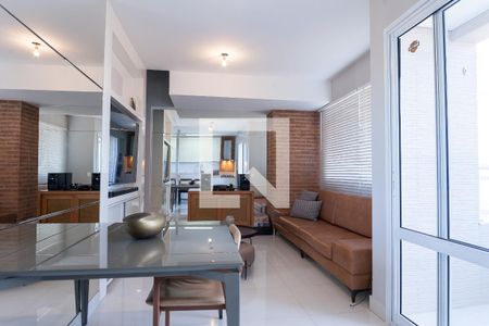 sala de apartamento à venda com 2 quartos, 75m² em Serra do Curral Del Rey, Nova Lima
