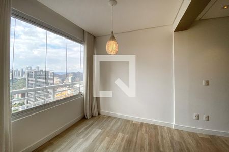 Varanda da Sala de apartamento à venda com 2 quartos, 74m² em Vila da Serra, Nova Lima