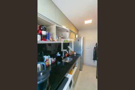 Cozinha de apartamento à venda com 2 quartos, 57m² em Jardim Guanabara, Belo Horizonte