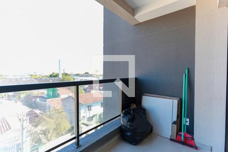 Varanda e área de serviço de apartamento para alugar com 2 quartos, 40m² em Carandiru, São Paulo