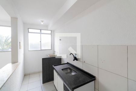 Cozinha e Área de serviço de apartamento à venda com 2 quartos, 45m² em Campo Grande, Rio de Janeiro