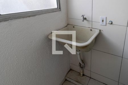 Cozinha e Área de serviço de apartamento à venda com 2 quartos, 45m² em Campo Grande, Rio de Janeiro