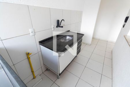 Cozinha e Área de serviço de apartamento à venda com 2 quartos, 45m² em Campo Grande, Rio de Janeiro