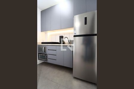 Sala/Cozinha de apartamento para alugar com 1 quarto, 35m² em Jardim Panorama, São Paulo