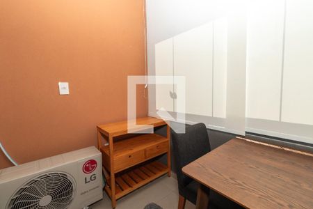 Varanda da Sala de apartamento para alugar com 1 quarto, 36m² em Perdizes, São Paulo