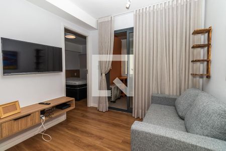 Sala de apartamento para alugar com 1 quarto, 36m² em Perdizes, São Paulo