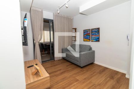Sala de apartamento para alugar com 1 quarto, 36m² em Perdizes, São Paulo