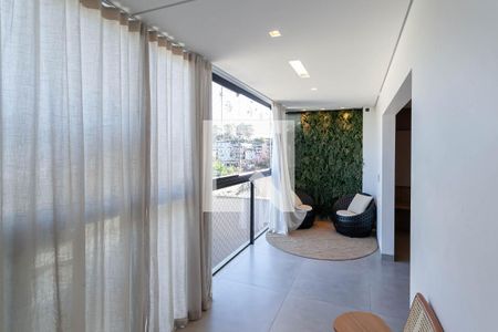 Varanda da sala de casa à venda com 3 quartos, 430m² em Cândida Ferreira, Contagem