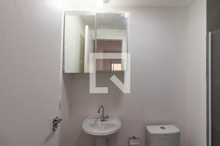 Banheiro da Suíte de apartamento para alugar com 1 quarto, 35m² em Barra Funda, São Paulo