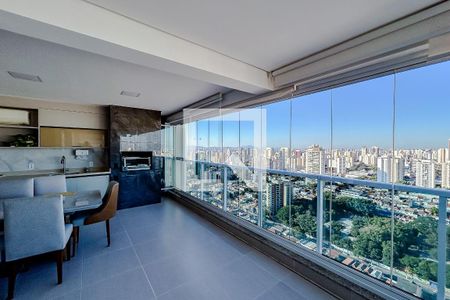 Varanda de apartamento à venda com 3 quartos, 164m² em Tatuapé, São Paulo