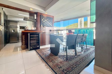 Sala de Jantar de apartamento à venda com 2 quartos, 100m² em Sion, Belo Horizonte