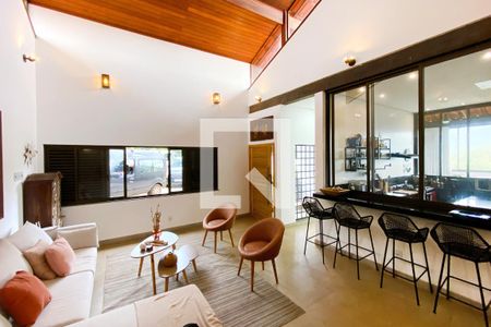 Sala de casa de condomínio à venda com 4 quartos, 245m² em Ouro Velho Mansões, Nova Lima