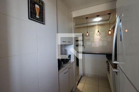 Cozinha de apartamento para alugar com 1 quarto, 42m² em Jardim Palma Travassos, Ribeirão Preto