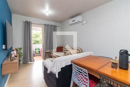 Sala de apartamento à venda com 2 quartos, 72m² em Nonoai, Porto Alegre