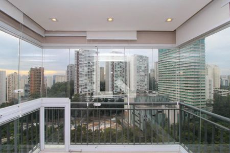 Varanda da Sala de apartamento para alugar com 2 quartos, 73m² em Jardim Caboré, São Paulo
