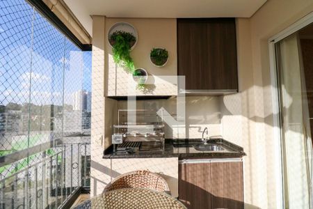 Varanda de apartamento à venda com 3 quartos, 132m² em Santo Amaro, São Paulo