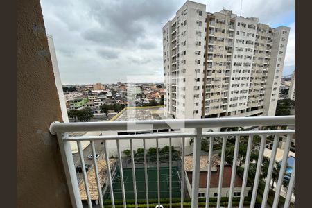 Varanda da Sala de apartamento à venda com 2 quartos, 51m² em Del Castilho, Rio de Janeiro