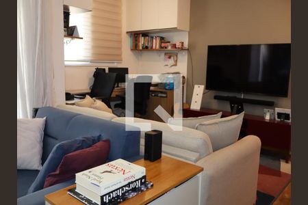 Sala de apartamento à venda com 1 quarto, 51m² em Vila Cunha Bueno, São Paulo