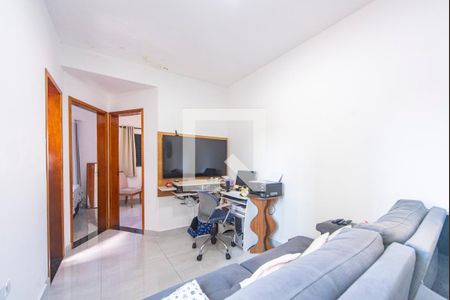 Sala de apartamento à venda com 2 quartos, 119m² em Vila Valparaíso, Santo André