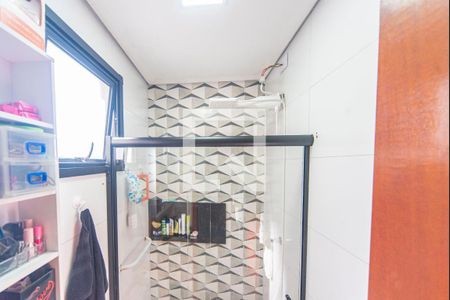 Banheiro  de apartamento à venda com 2 quartos, 119m² em Vila Valparaíso, Santo André