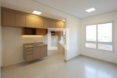 Cozinha de apartamento para alugar com 2 quartos, 48m² em Jardins do Império, Indaiatuba