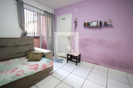 Sala de apartamento à venda com 2 quartos, 74m² em Jardim Alzira Franco, Santo André