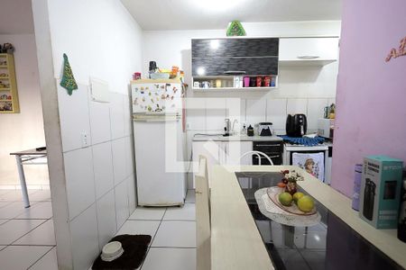 Cozinha de apartamento à venda com 2 quartos, 74m² em Jardim Alzira Franco, Santo André
