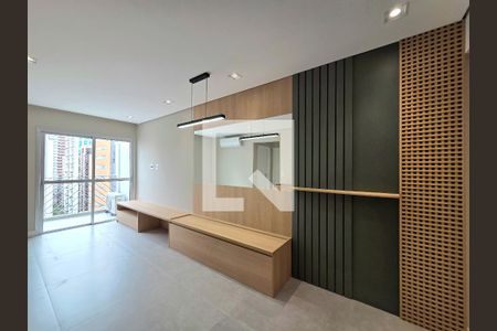 Sala de apartamento para alugar com 2 quartos, 63m² em Indianópolis, São Paulo