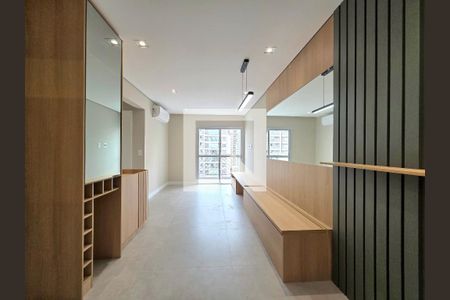 Sala de apartamento para alugar com 2 quartos, 63m² em Indianópolis, São Paulo