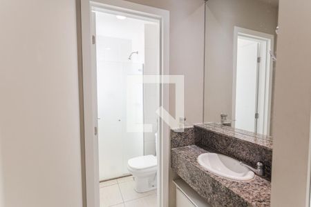 Banheiro Social de apartamento à venda com 1 quarto, 42m² em União, Belo Horizonte