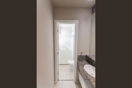 Banheiro Social de apartamento à venda com 1 quarto, 42m² em União, Belo Horizonte
