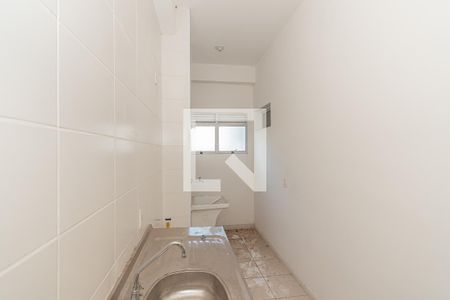 Cozinha e Área de serviço de apartamento à venda com 2 quartos, 57m² em Loteamento Residencial Viva Vista, Sumaré
