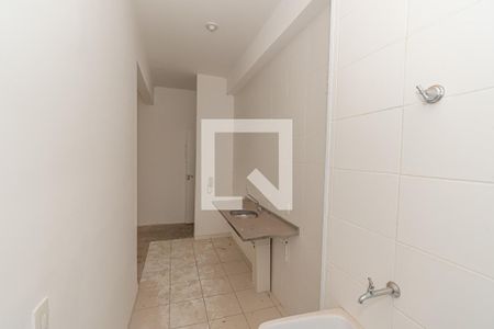 Cozinha e Área de serviço de apartamento à venda com 2 quartos, 57m² em Loteamento Residencial Viva Vista, Sumaré