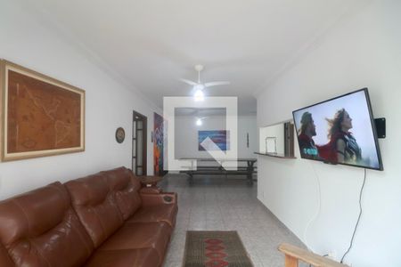 Sala de apartamento para alugar com 2 quartos, 89m² em Jardim Las Palmas, Guarujá