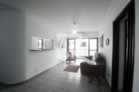 Sala de apartamento para alugar com 2 quartos, 89m² em Jardim Las Palmas, Guarujá
