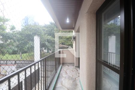 Varanda de apartamento para alugar com 2 quartos, 89m² em Jardim Las Palmas, Guarujá