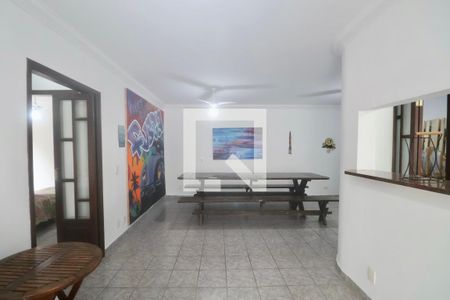 Sala de apartamento para alugar com 2 quartos, 89m² em Jardim Las Palmas, Guarujá