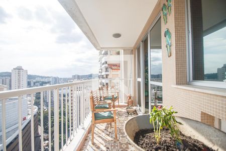 Sala Varanda de apartamento à venda com 2 quartos, 69m² em Tijuca, Rio de Janeiro