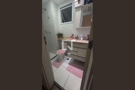 Banheiro de apartamento para alugar com 2 quartos, 57m² em Conceição, Diadema